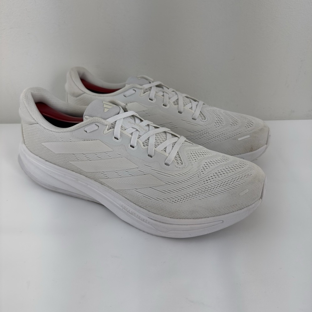 Adidas Adizero SL Running Shoes Men's Size 11 White Lightweight Trainers
